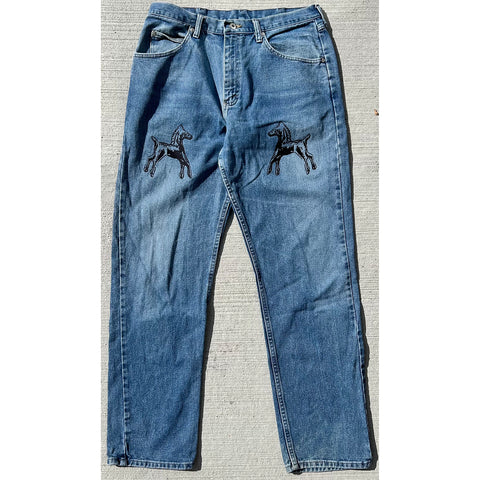 "Embroidered Jeans" (W34x34)