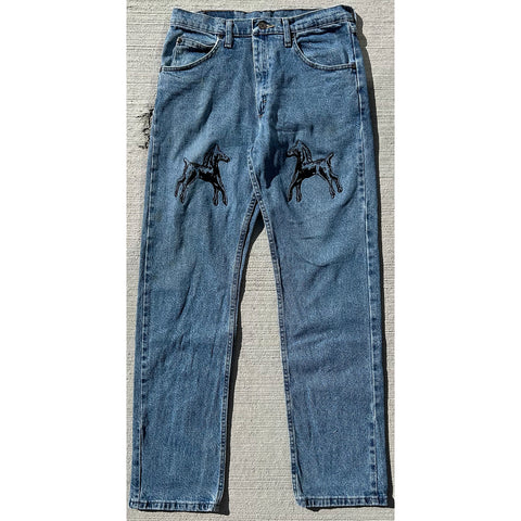 "Embroidered Jeans" (W31x32)