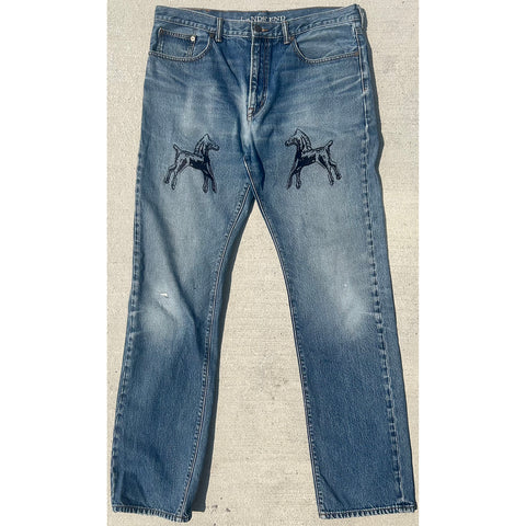 "Embroidered Jeans" (W36x34)