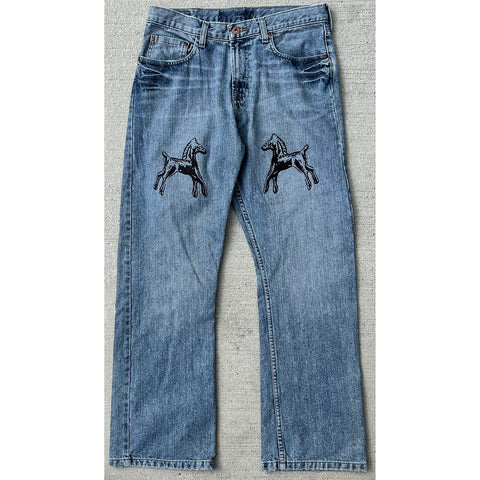 "Embroidered Jeans" (W31x30)
