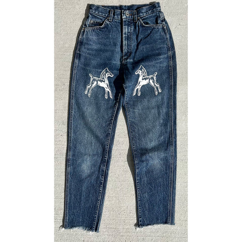 "Embroidered Jeans" (W25x28)